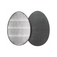 Portable Aaftwt130 Activated Carbon Corrugated Paper Filter Pads and H13 HEPA Replacement Filter for LG Tower Air Purifier